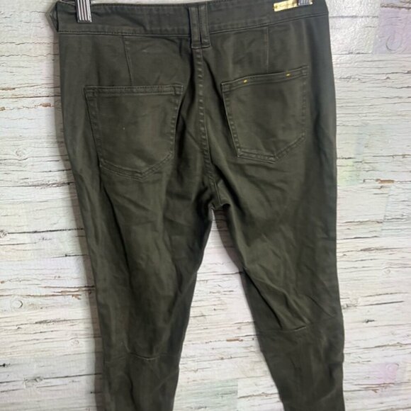Anthropologie Pilcro and the Letterpress Size 26 Green Fit Superscript Pants - Picture 7 of 8